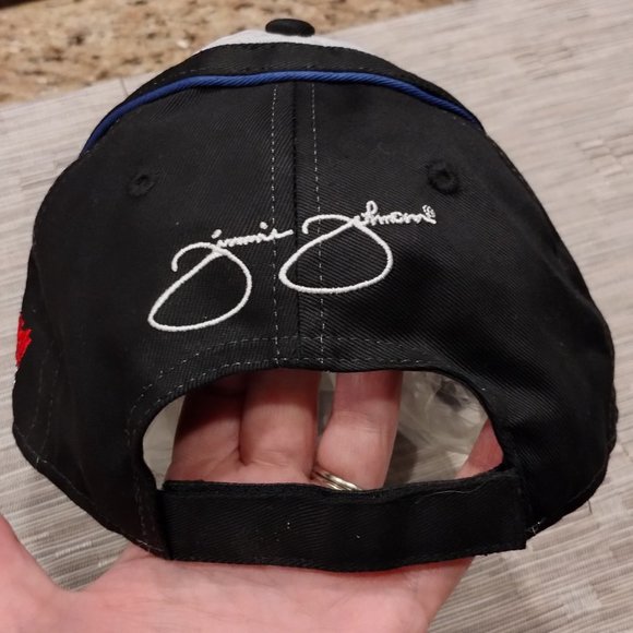 Jimmie Johnson 48 Autographed Quaker State Hat NWT - Picture 4 of 12
